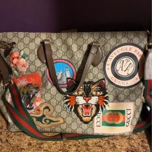 Gucci GG supreme courtier soft tote